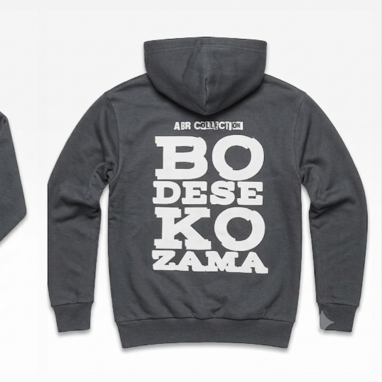 BDKZ Signature Streetwear Hoodie – Comfortable Unisex Design (Charcoal)