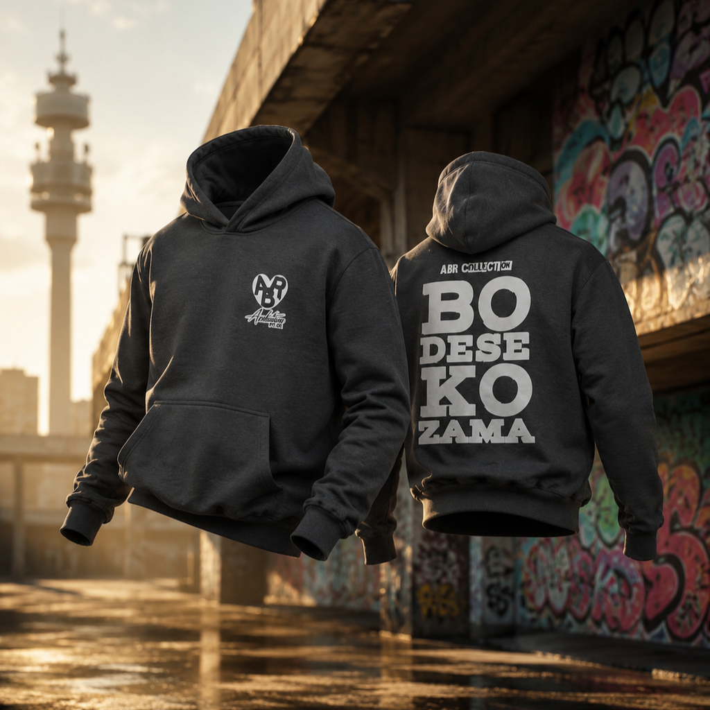 BDKZ Signature Streetwear Hoodie – Comfortable Unisex Design (Charcoal)