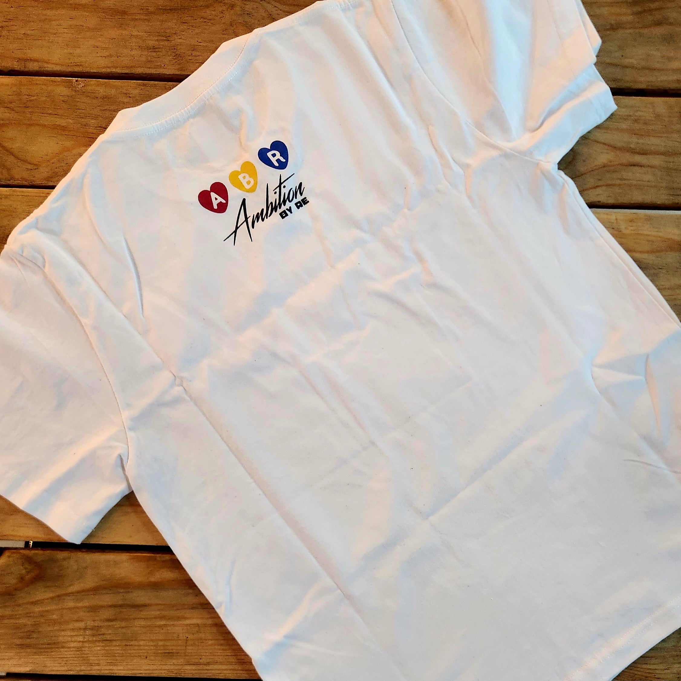 ABR 3 Hearts White T-shirt - ABR Store