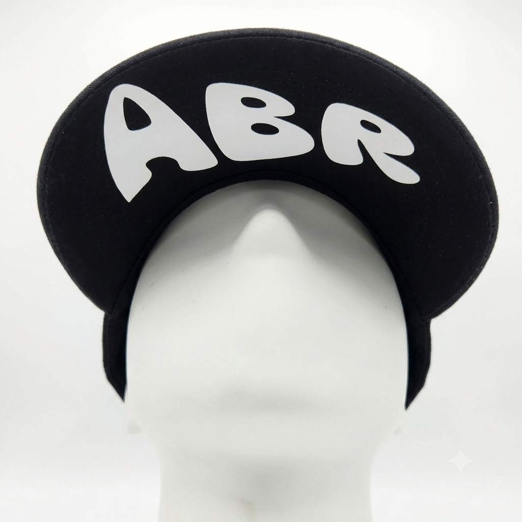 ABR Lifestyle Cap showing a navy blue baseball cap with ABR Store logo embroidered on the front.
